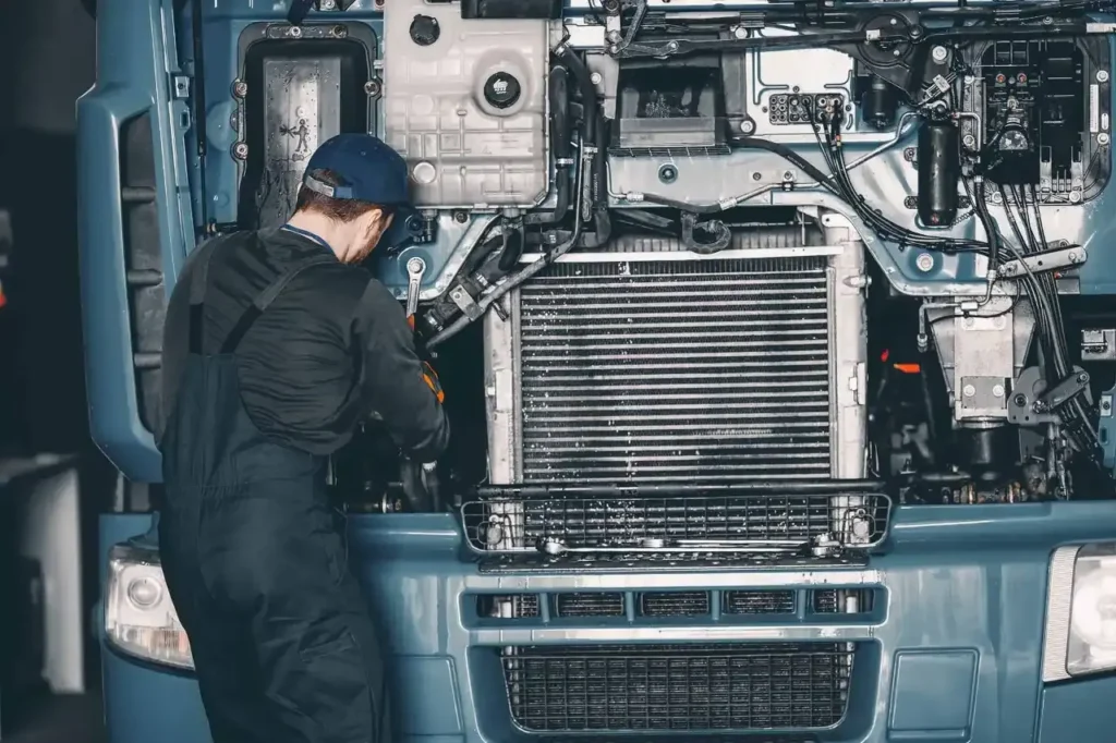 How Refrigerant Moves Through the Truck AC System